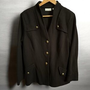 Joan River Black Jacket Size XL
